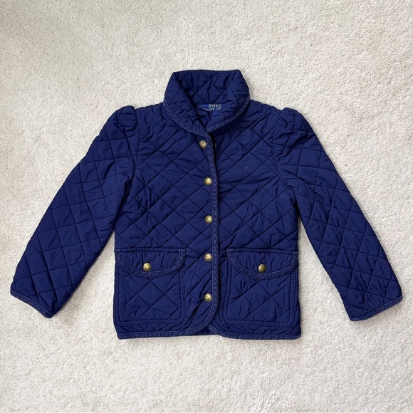 Polo Ralph Lauren Other - Polo by Ralph Lauren Kids Blue Quilted Jacket